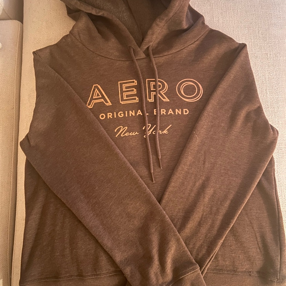 Aeropostale Brown Hoodie